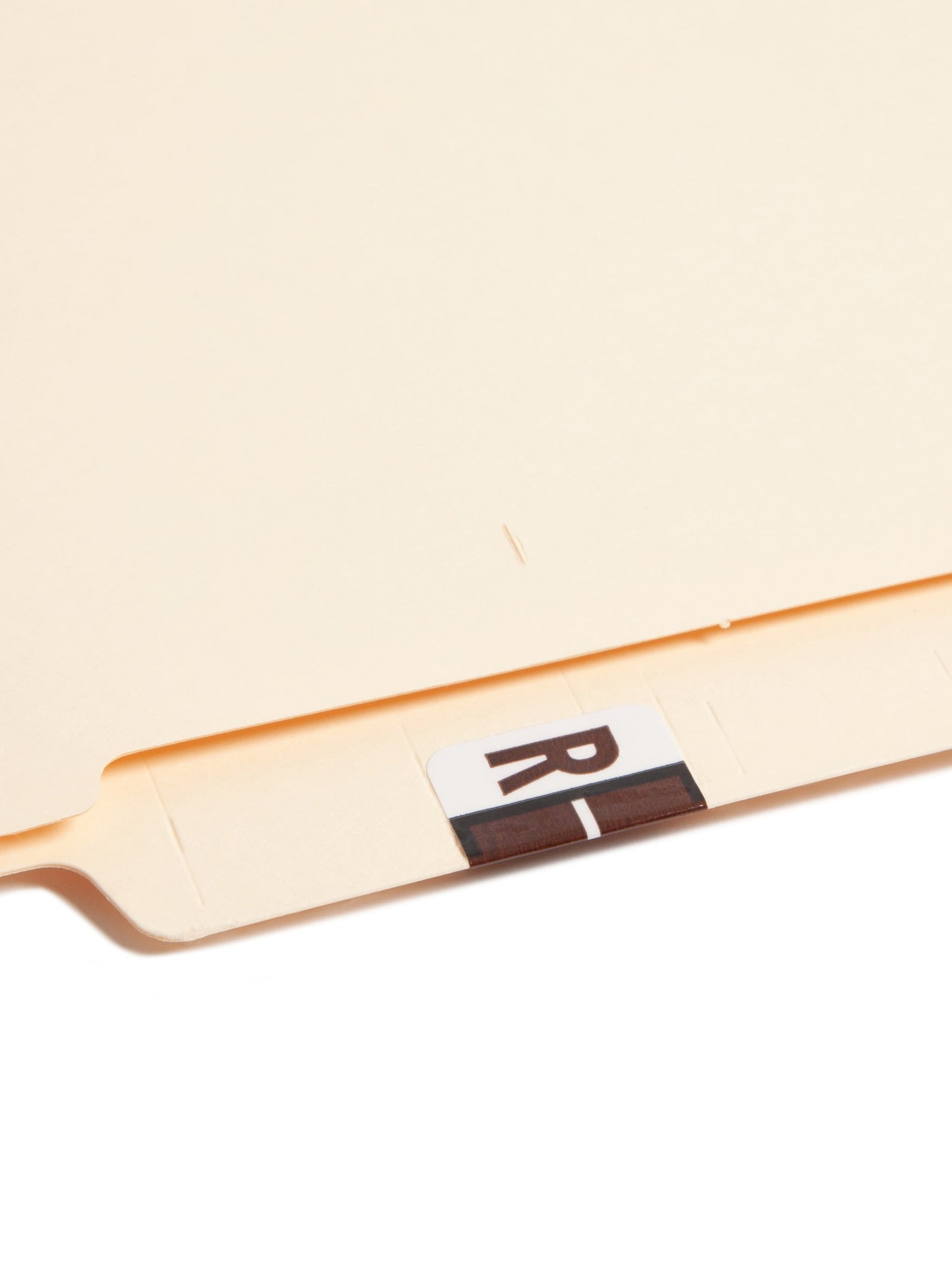 BCCR Bar Style Color-Coded Alphabetic Labels, A-Z Rolls, Brown Color, 1-1/4" X 1" Size,