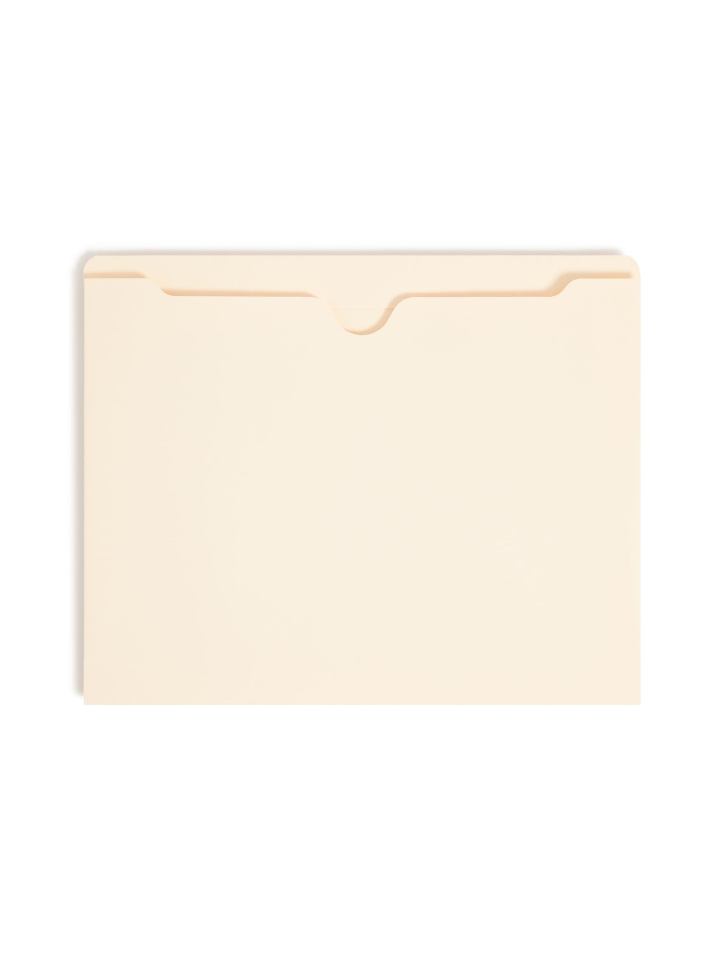File Jackets, 2 inch Expansion, Straight-Cut Tab, Manila Color, Letter Size, Set of 50, 30086486755604
