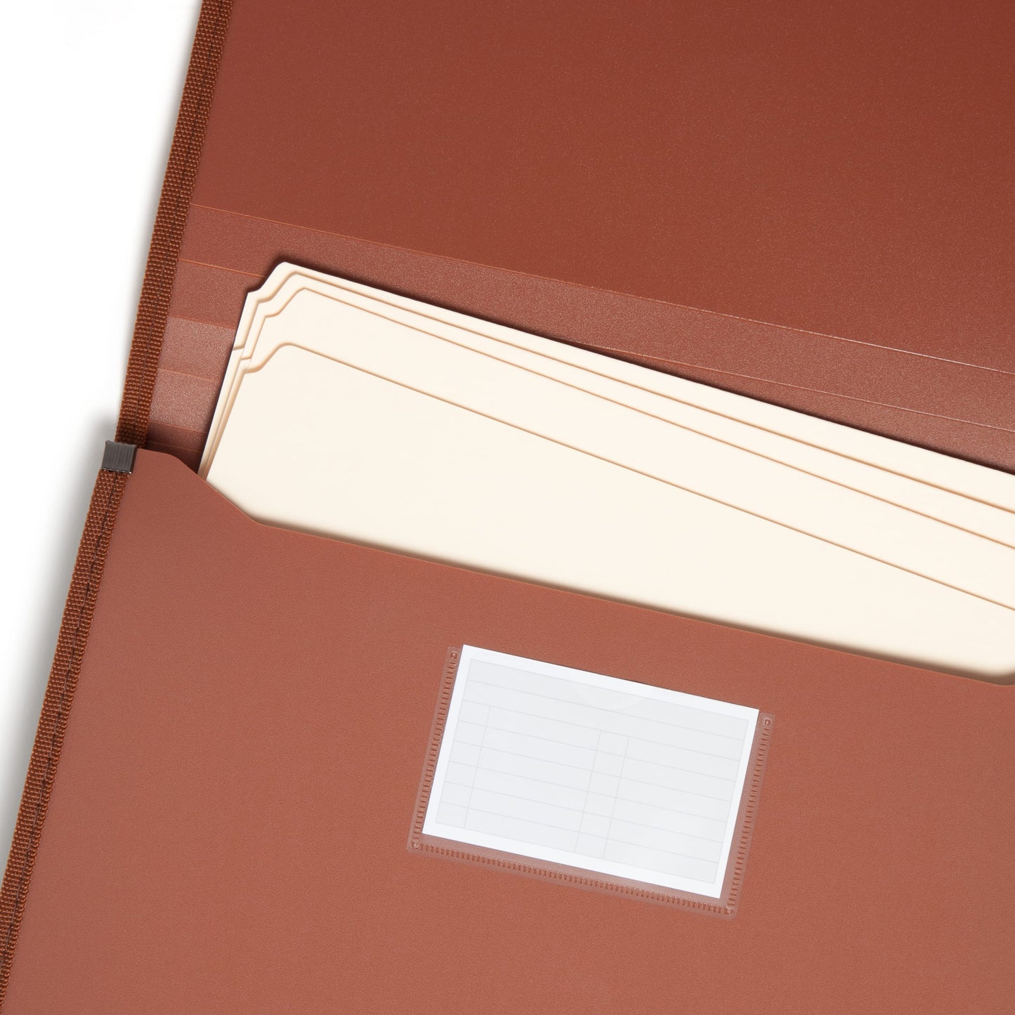 TUFF® Expanding Wallets, 5-1/4-Inch Expansion, Redrope Color, Letter Size, Set of 1, 086486737883