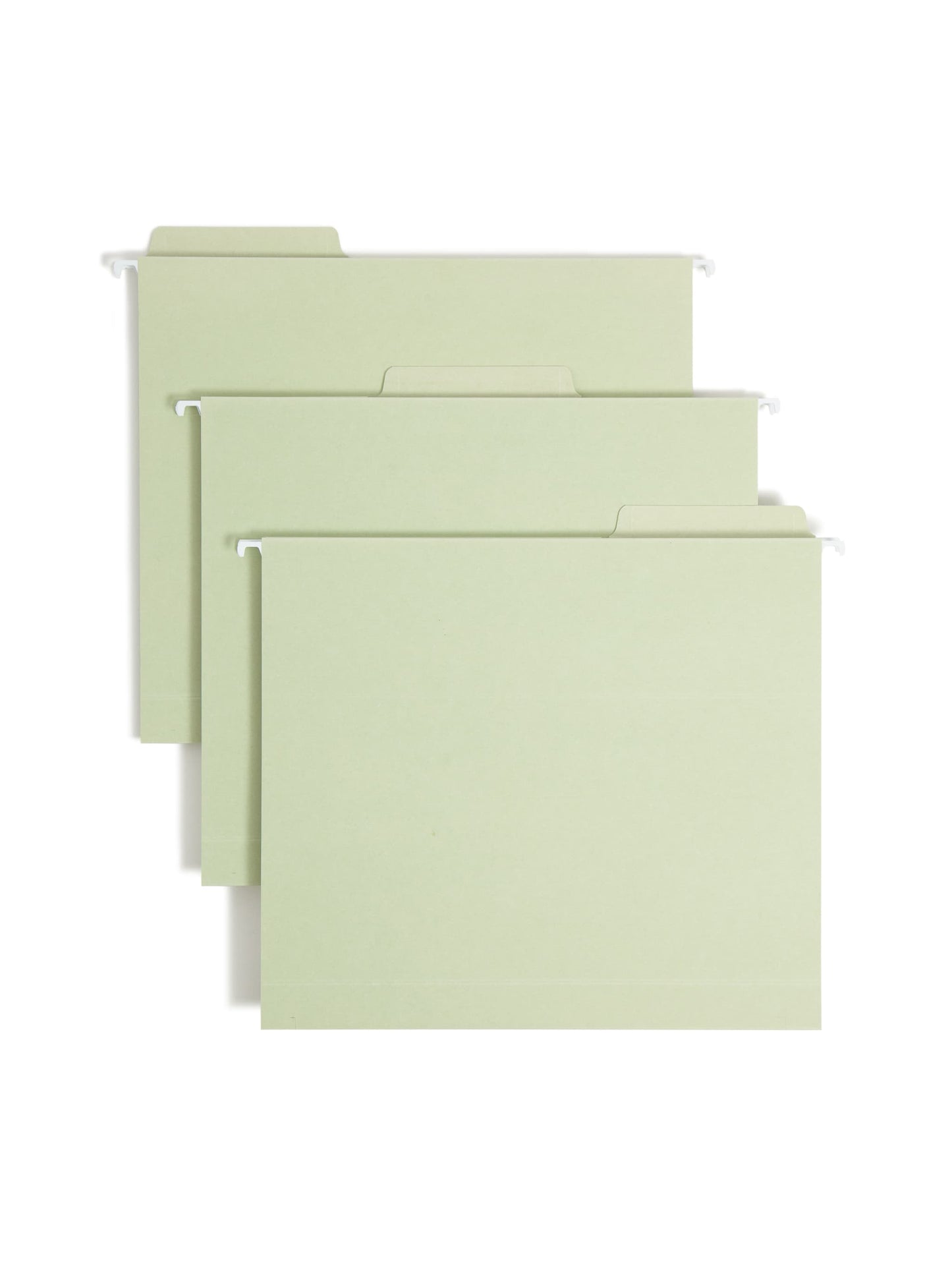 FasTab® Hanging Box Bottom File Folders, Moss Green Color, Letter Size, Set of 20, 086486642019