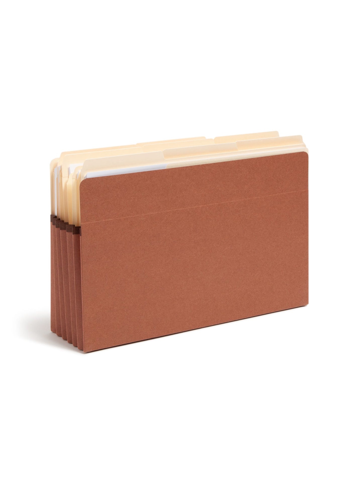 Redrope File Pockets, Straight-Cut Tab, 5-1/4 inch Expansion, Redrope Color, Legal Size, Set of 10, 30086486742345