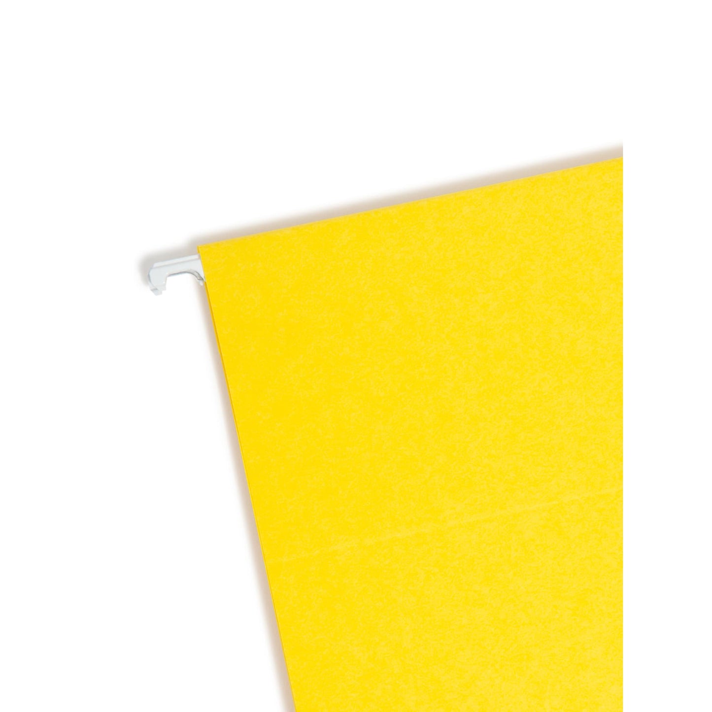 Standard Hanging File Folders, Yellow Color, Letter Size, Set of 25