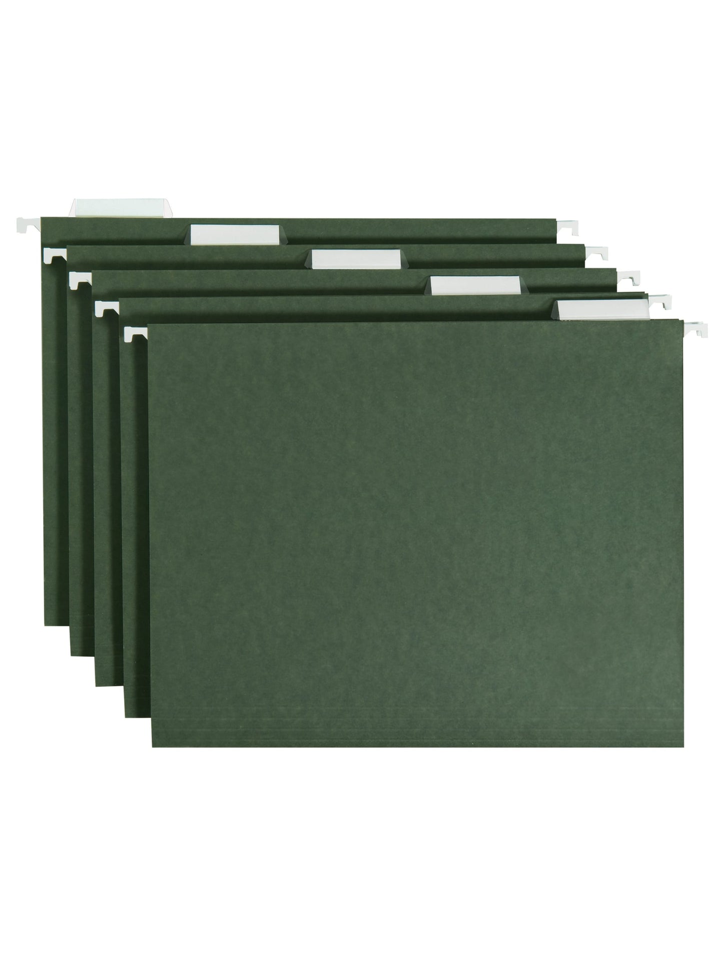 Standard Hanging File Folders with 1/5-Cut TabsStandard Hanging File Folders, 1/5 Cut, Standard Green, Letter, Standard Green, Letter Size, Set of 50, 086486640299