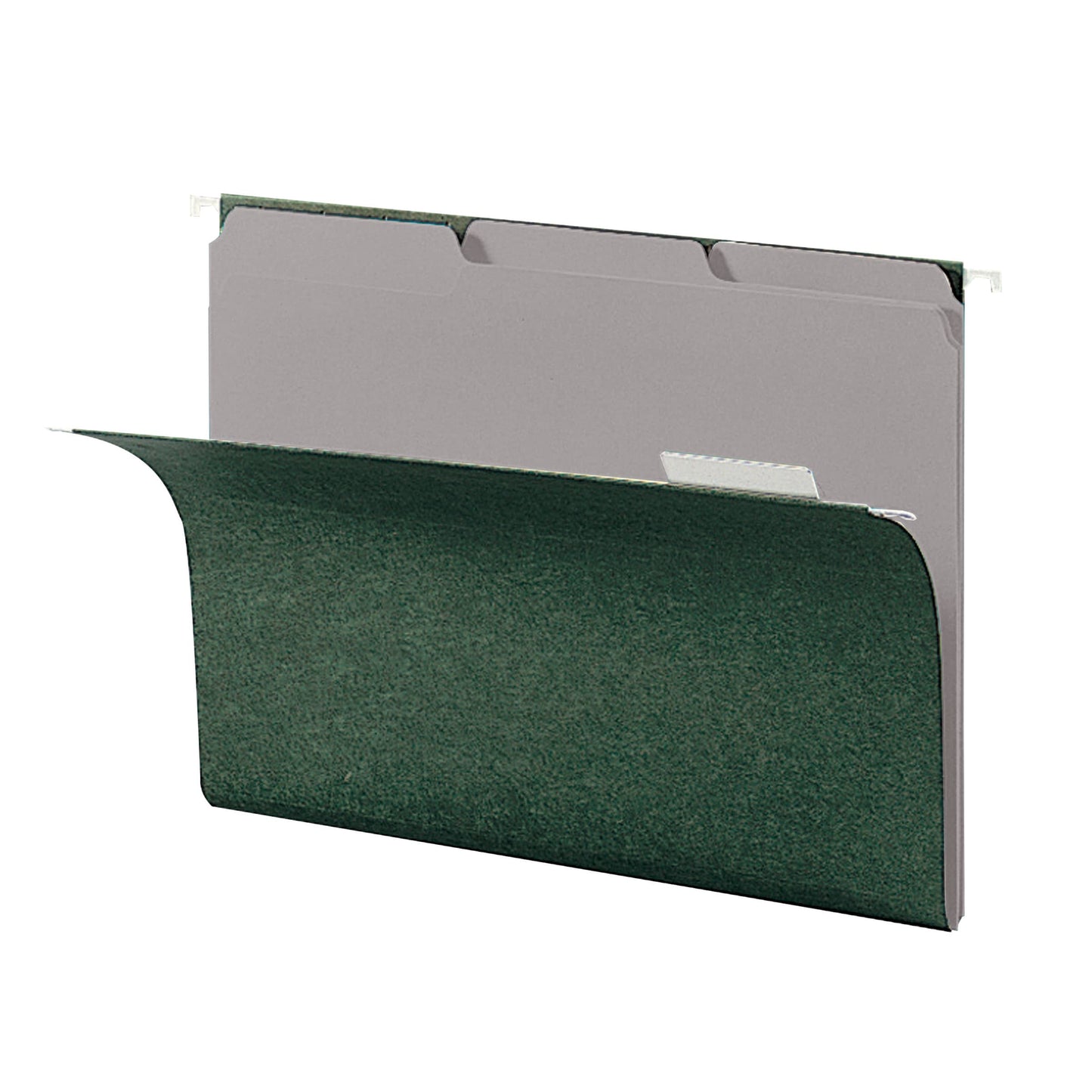 Interior File Folders, Gray Color, Letter Size, Set of 100, 086486102513