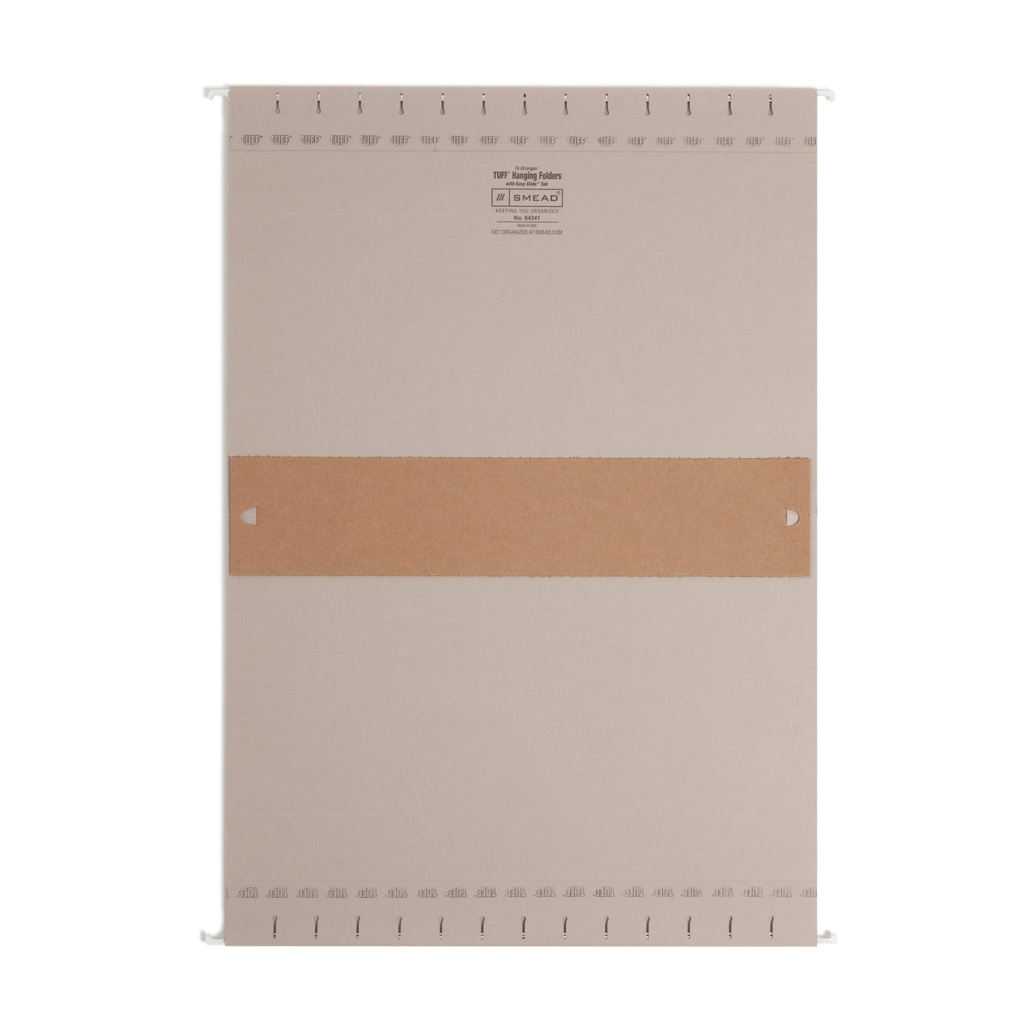 TUFF® Hanging Box Bottom File Folders with Easy Slide® Tabs, 3 inch Expansion, Gray Color, Legal Size, Set of 1, 086486643412