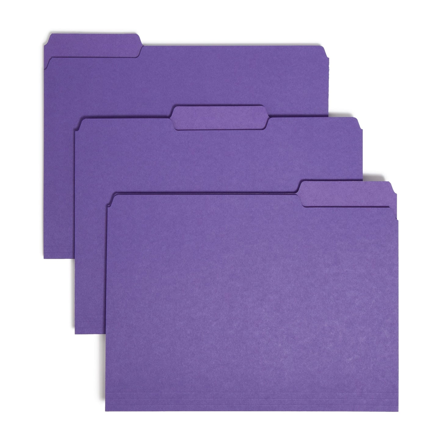 Interior File Folders, Purple Color, Letter Size, Set of 100, 086486102834