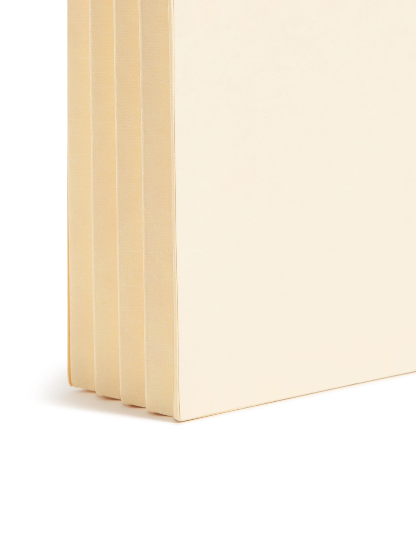 TUFF® Extra-Wide Reinforced End Tab File Pockets, Straight-Cut Tab, 3-1/2 inch Expansion, Manila Color, Letter Size, Set of 10, 30086486751507