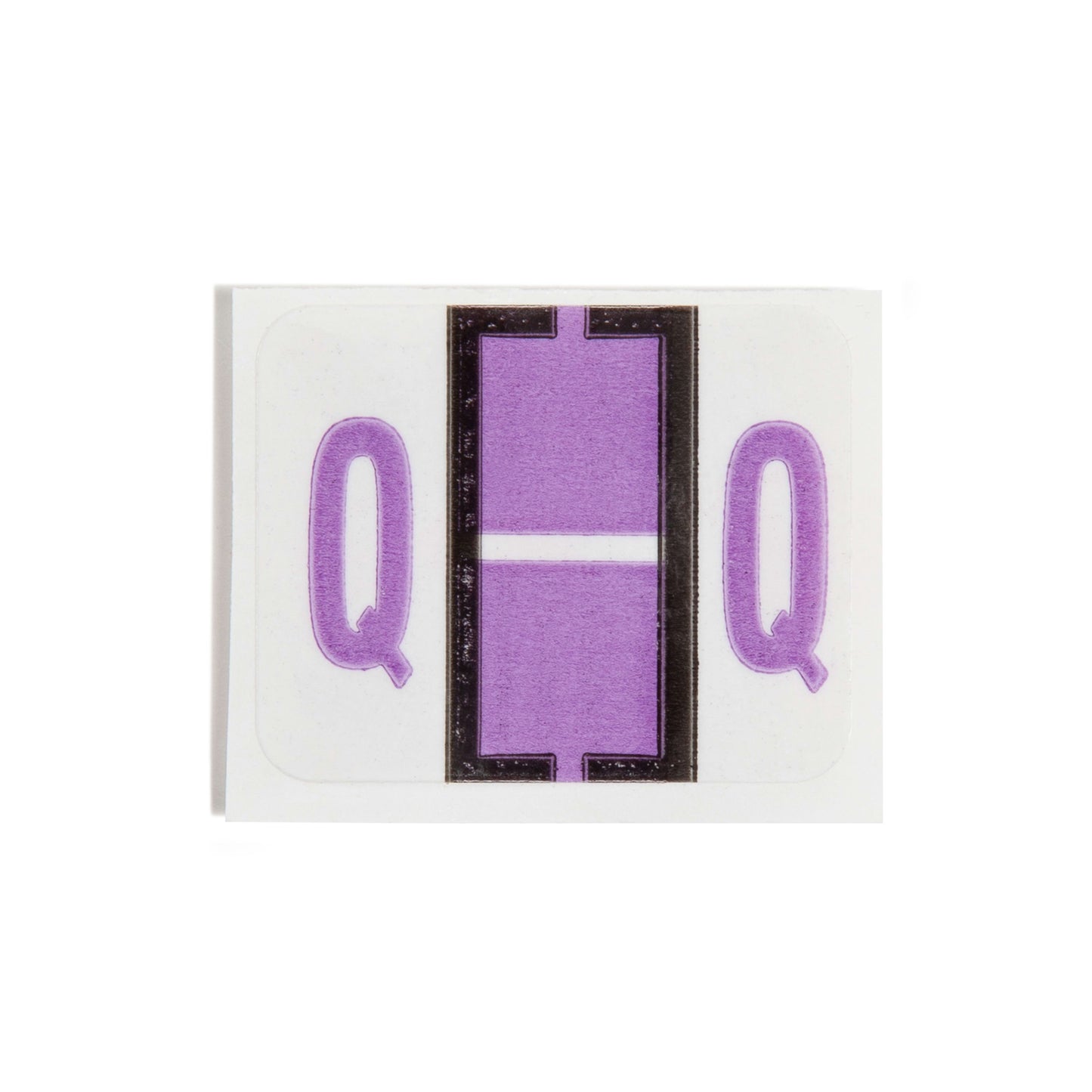 BCCR Bar Style Color-Coded Alphabetic Labels, A-Z Rolls, Lavender Color, 1-1/4" X 1" Size, Set of 50, 086486670876