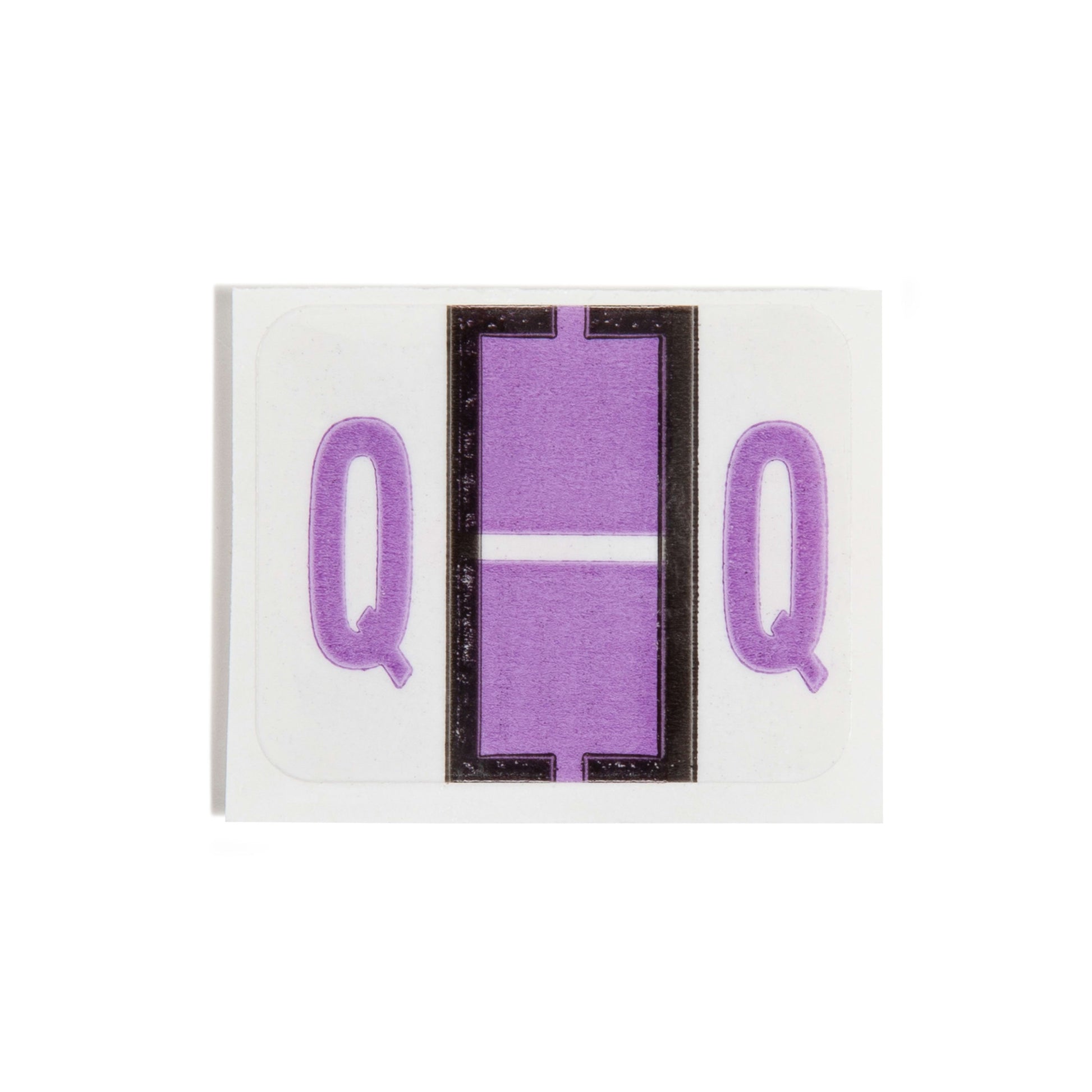 BCCR Bar Style Color-Coded Alphabetic Labels, A-Z Rolls, Lavender Color, 1-1/4" X 1" Size, Set of 50, 086486670876