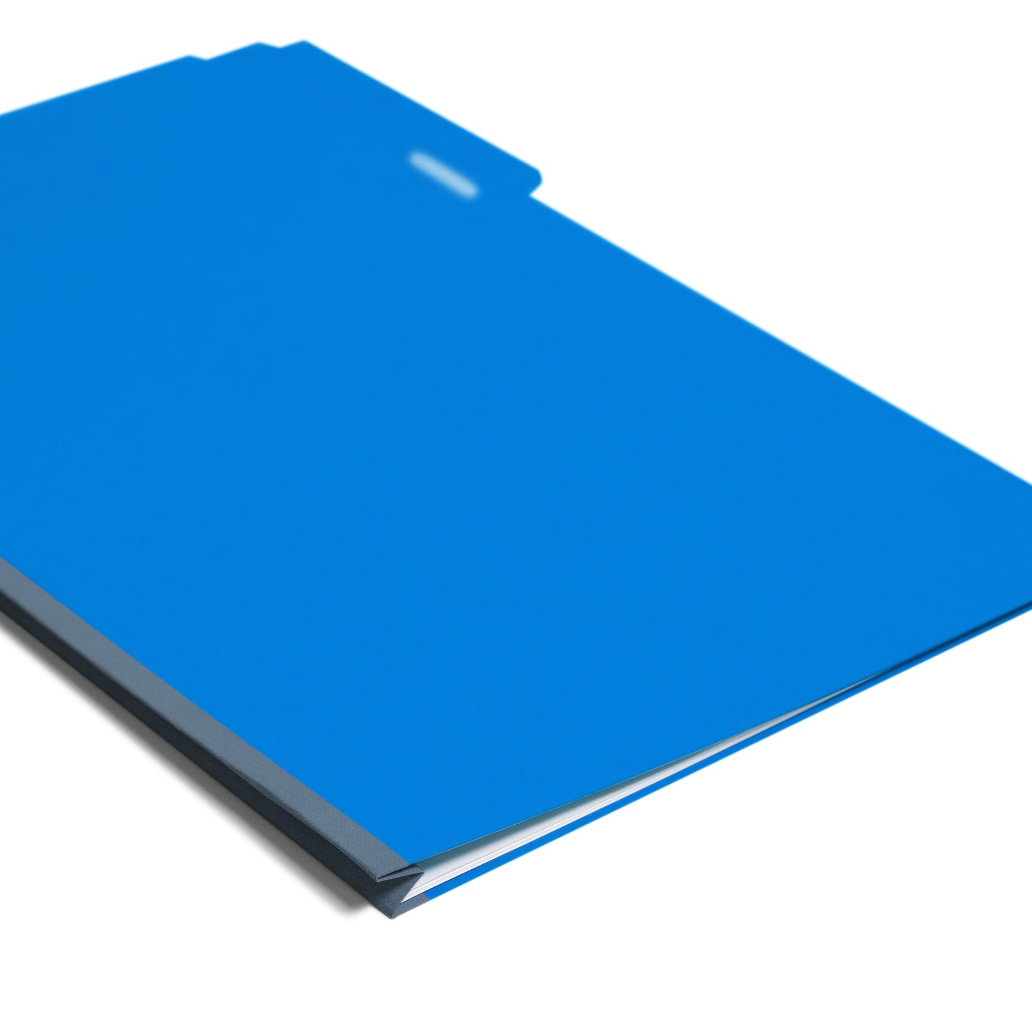 Pressboard File Folder, 1 inch Expansion, 1/3-Cut Tab, Dark Blue Color, Legal Size, Set of 25, 086486225410