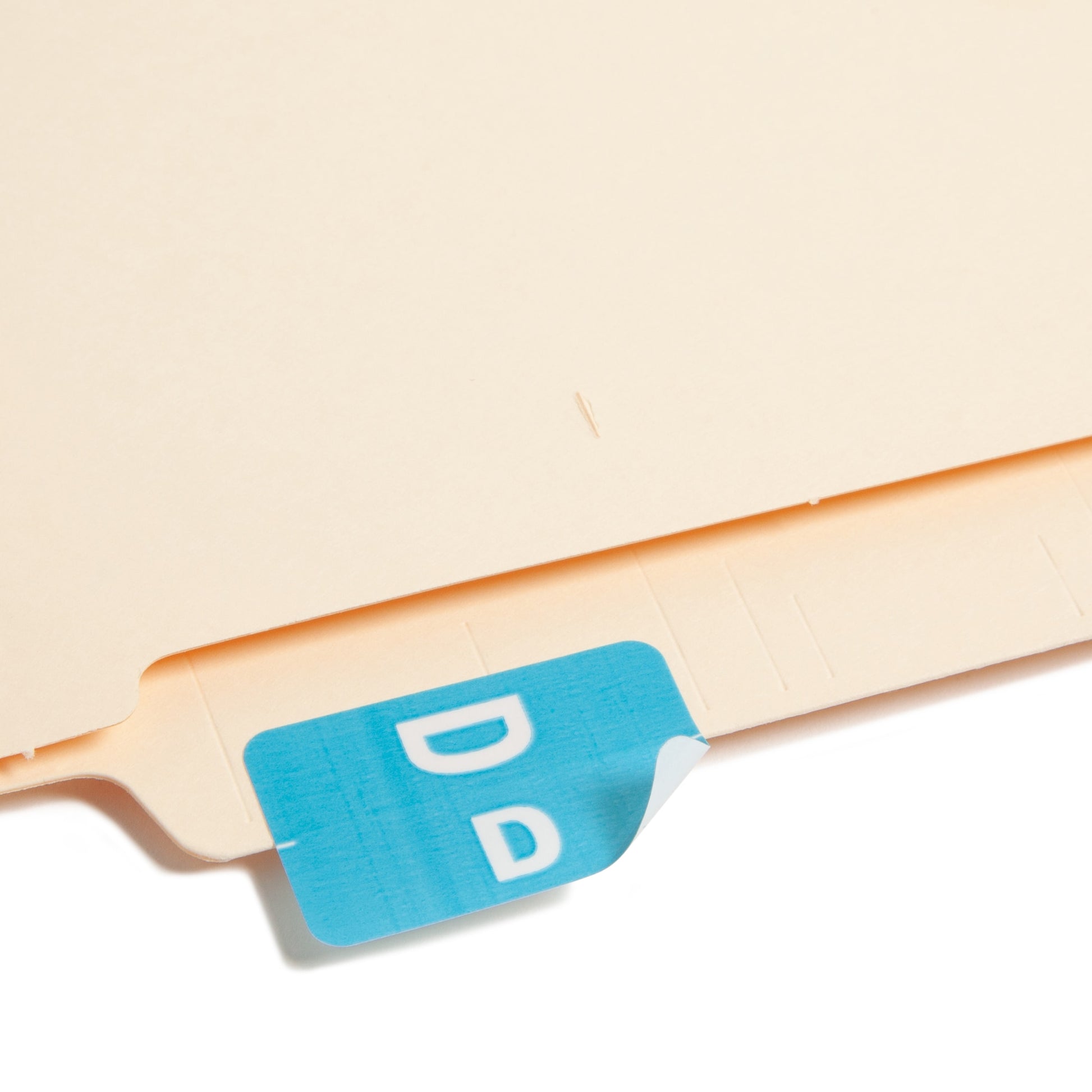 AlphaZ® ACCS Color Coded Alphabetic Labels - Sheets, Light Blue Color, 1" X 1-5/8" Size, Set of 100, 086486671743