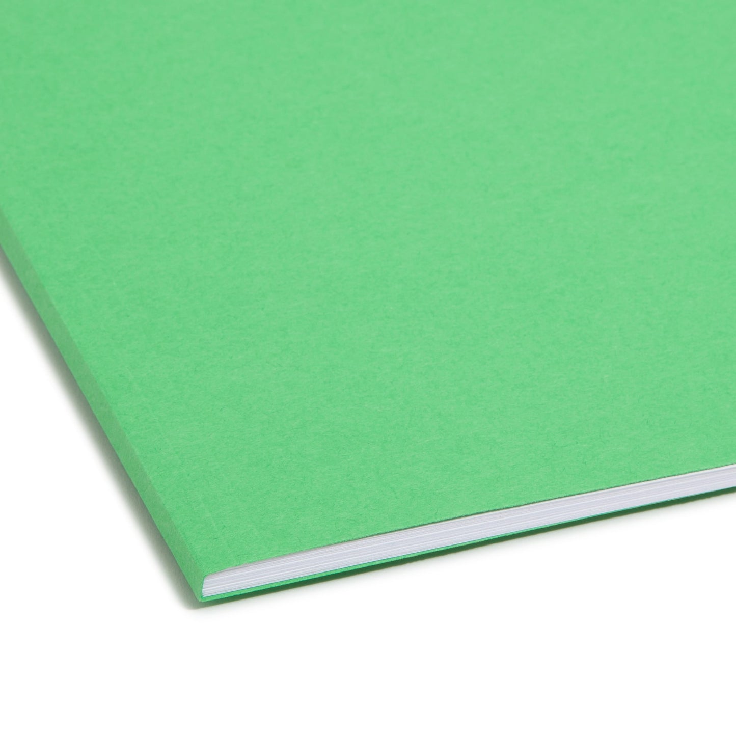 Reinforced Tab Fastener File Folders, 1/3-Cut Tab, 2 Fasteners, Green Color, Legal Size, Set of 50, 086486171403