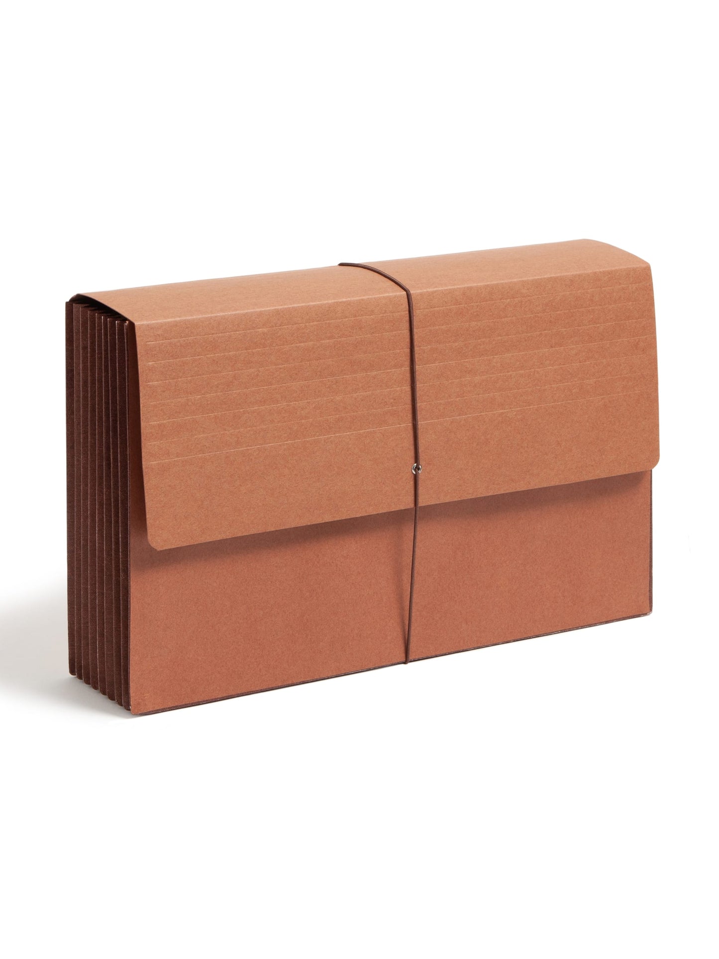 TUFF® Expanding Wallets, 7-Inch Expansion, Redrope Color, Extra Wide Legal Size, Set of 1, 30086486711679
