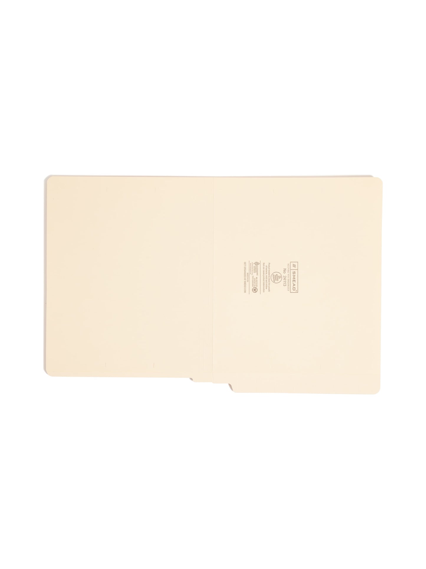 SafeSHIELD® End Tab File Folders, Straight-Cut Tab, Manila Color, Letter Size, Set of 100, 086486241137