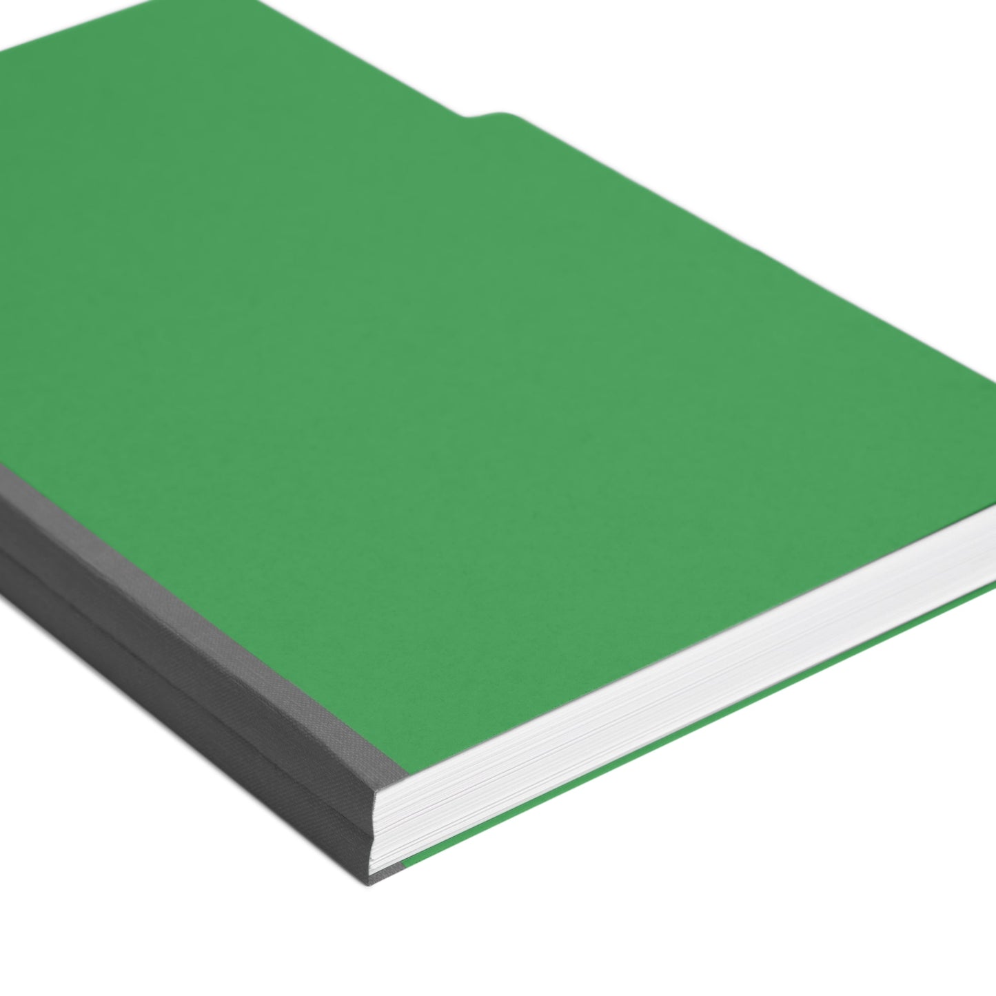 Pressboard File Folder, 1 inch Expansion, 1/3-Cut Tab, Green Color, Legal Size, Set of 25, 086486225465