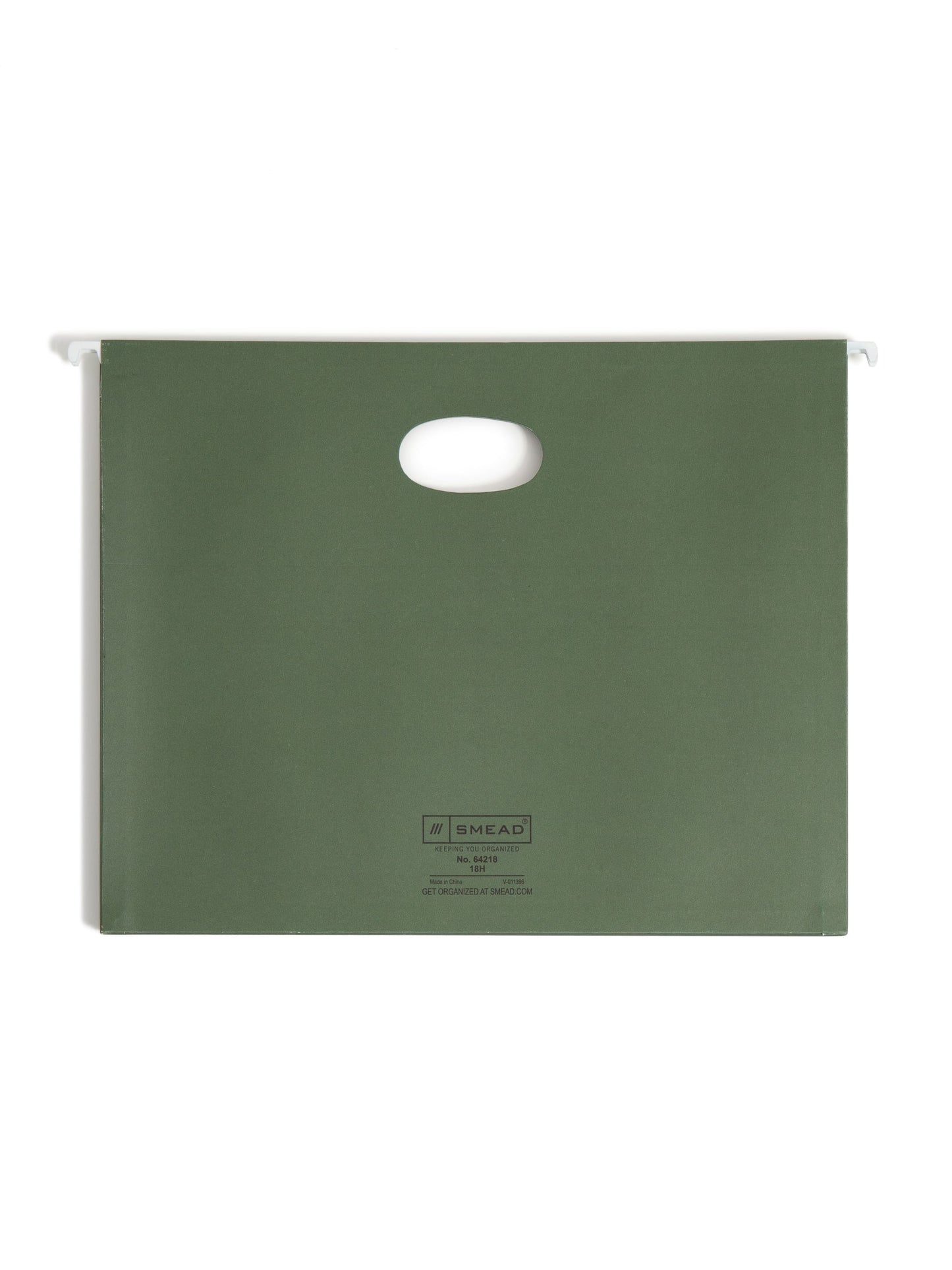 Hanging File Pockets, 1.75" Expansion, Standard Green Color, Letter Size, Set of 25, 086486642187