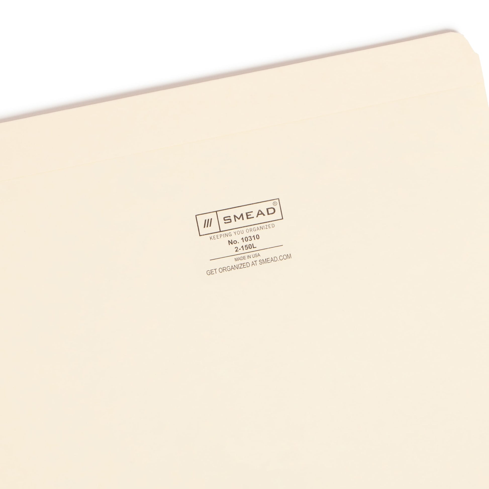 Reinforced Tab File Folders, Straight-Cut Tab, Manila Color, Letter Size, Set of 100, 086486103107