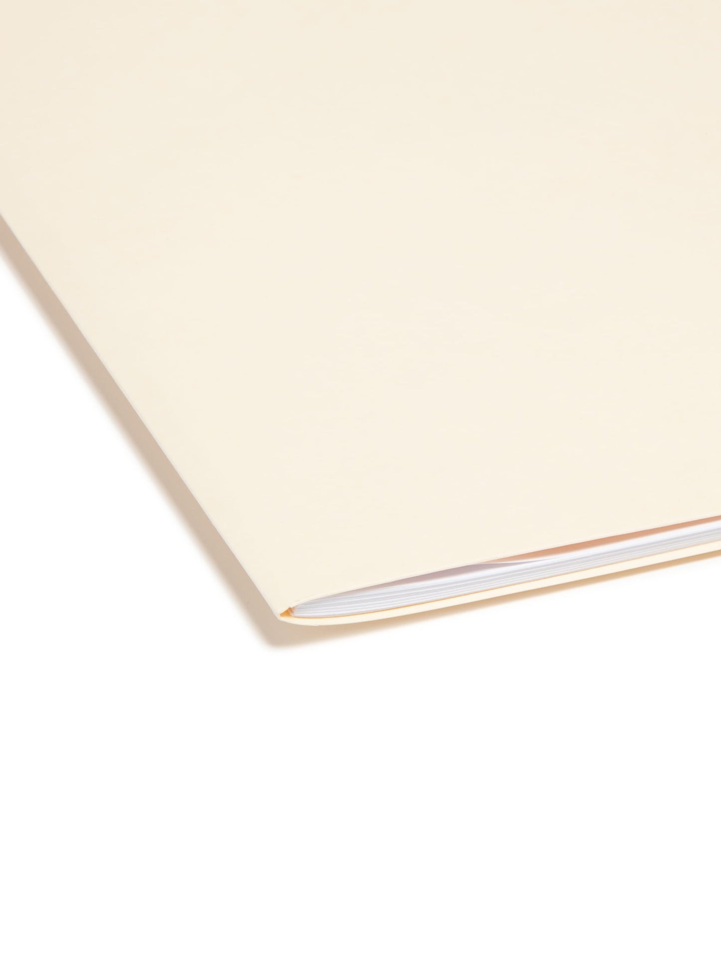 Reinforced Tab Pocket File Folders, Manila Color, Letter Size, Set of 50, 086486103152