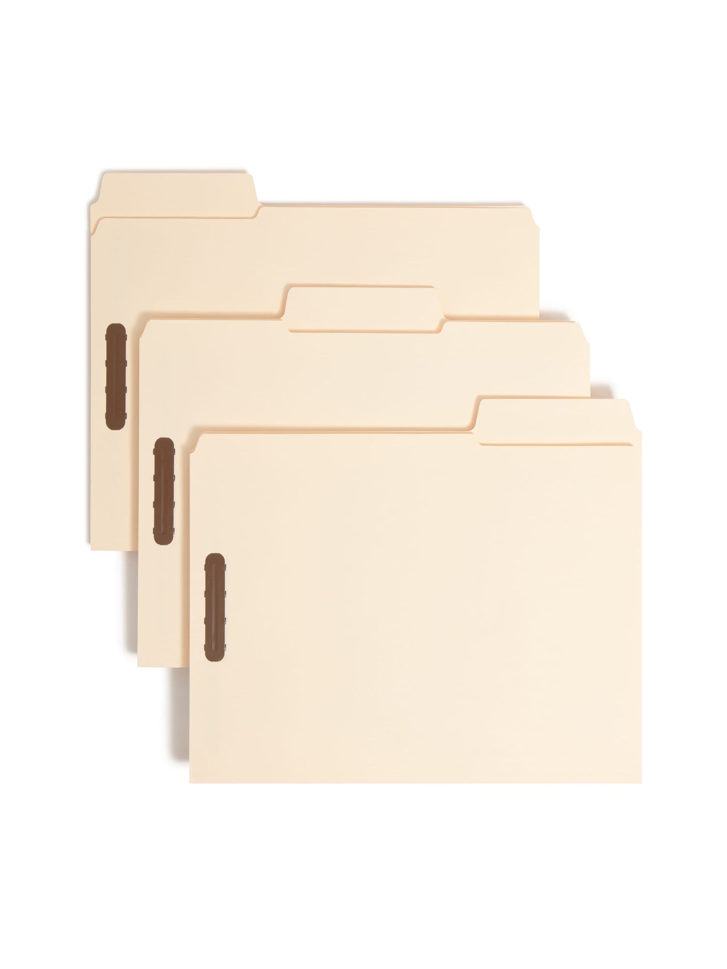 SuperTab® Fastener File Folders, Manila Color, Letter Size, Set of 50, 086486145350