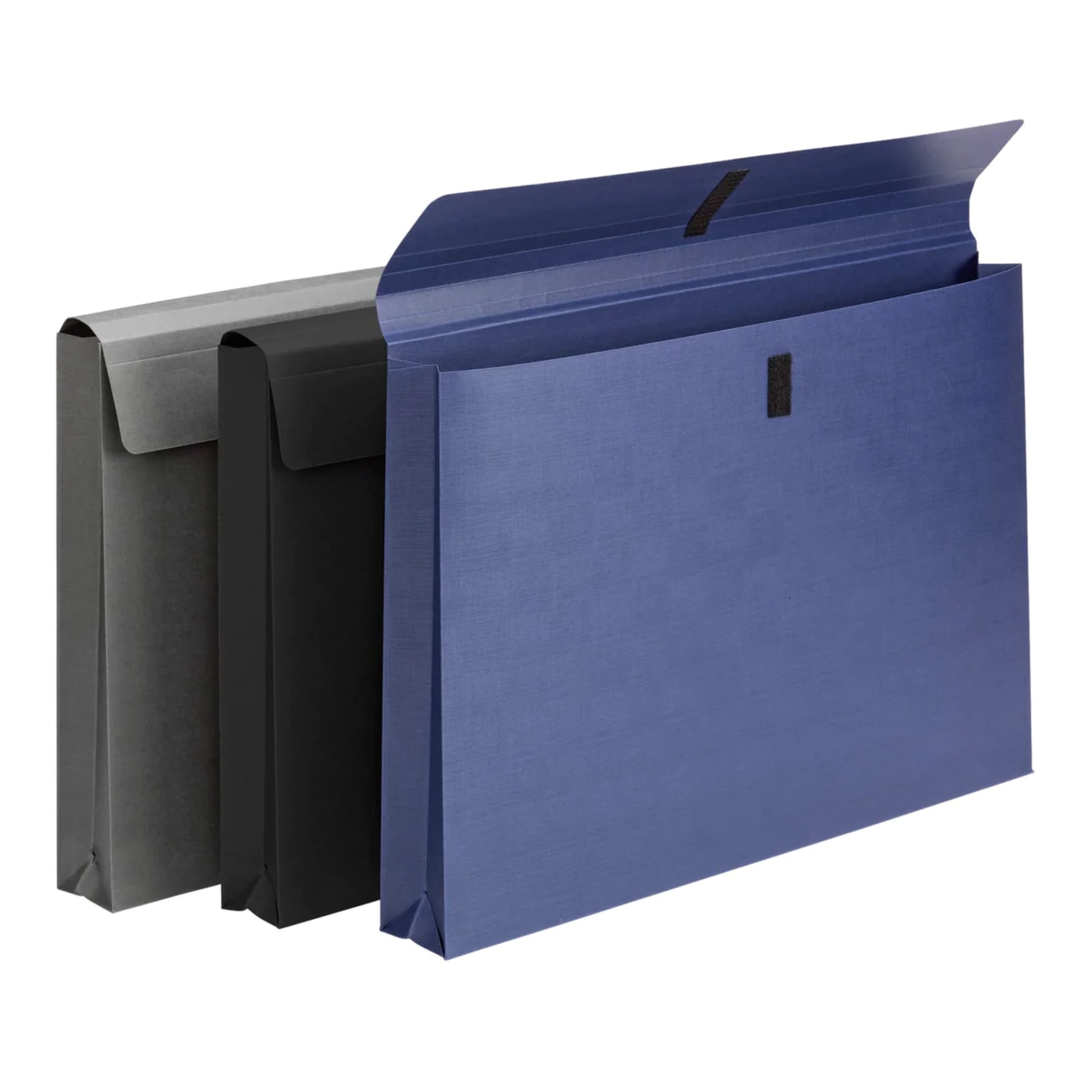 Extra Wide Expanding Wallets, Assorted Jewel Tones Color, 11" X 17" Size, Set of 3, 086486711692
