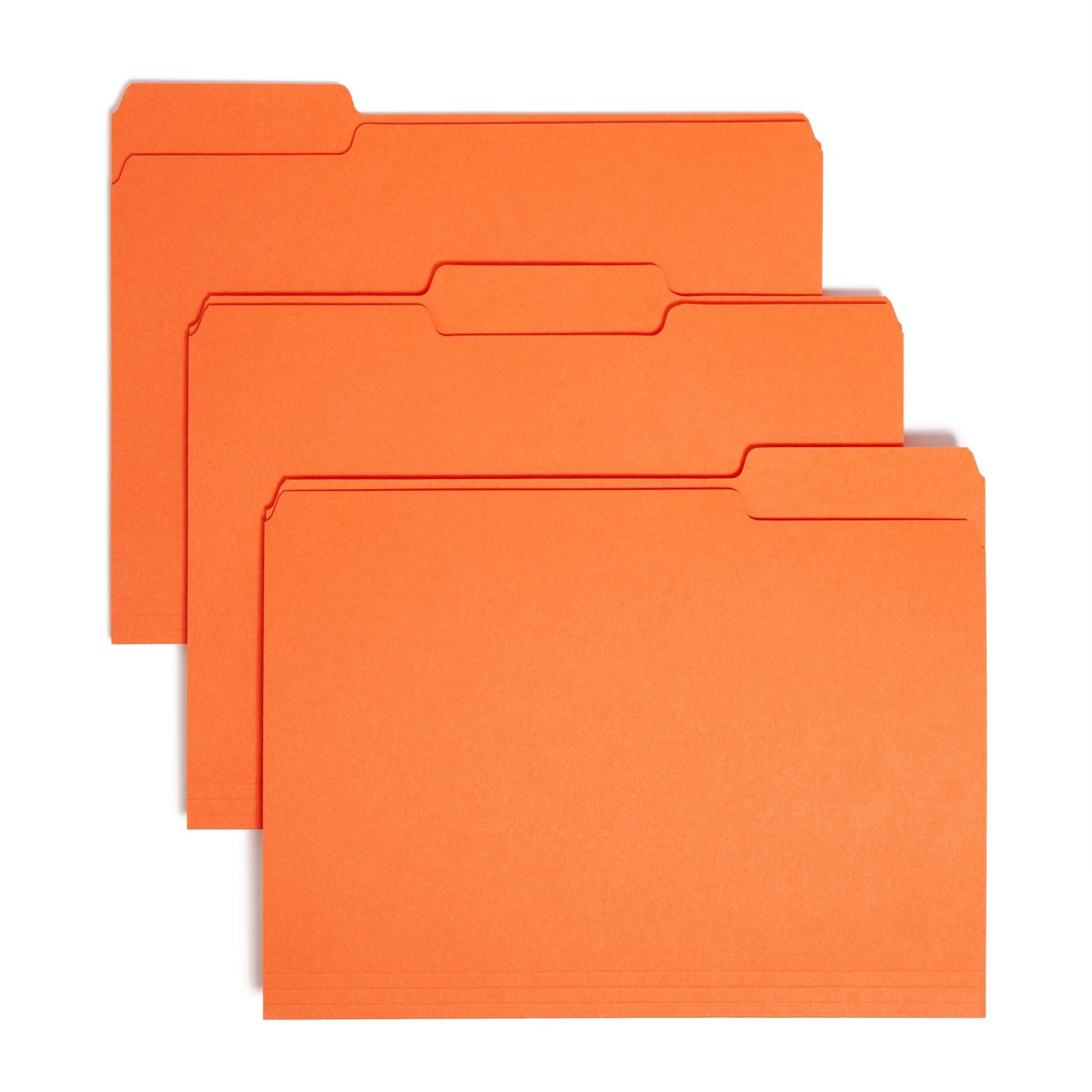 Interior File Folders, Orange Color, Letter Size, Set of 100, 086486102599