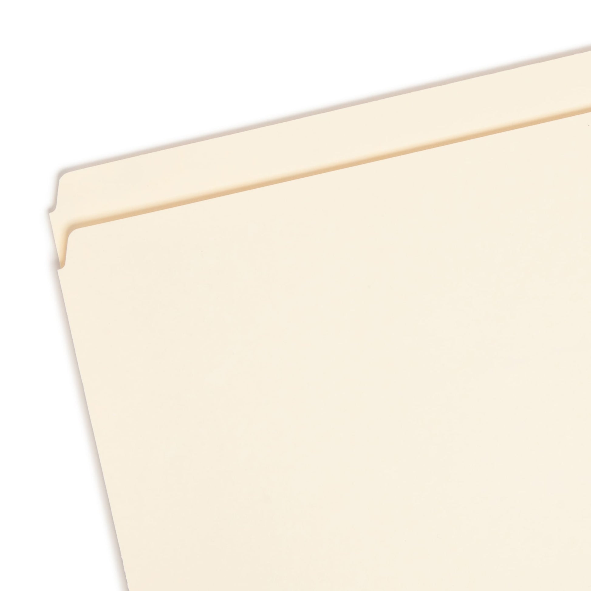 Standard File Folders, Straight-Cut Tab, Manila Color, Letter Size, Set of 100, 086486103008