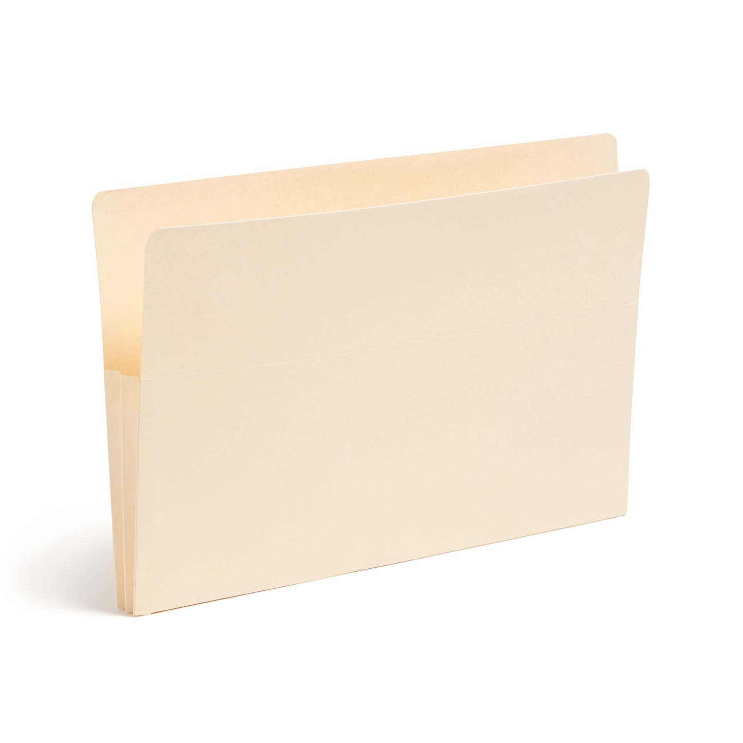 Reinforced End Tab File Pockets, Straight-Cut Tab, 1-3/4 inch Expansion, Manila Color, Legal Size, Set of 25, 30086486761148