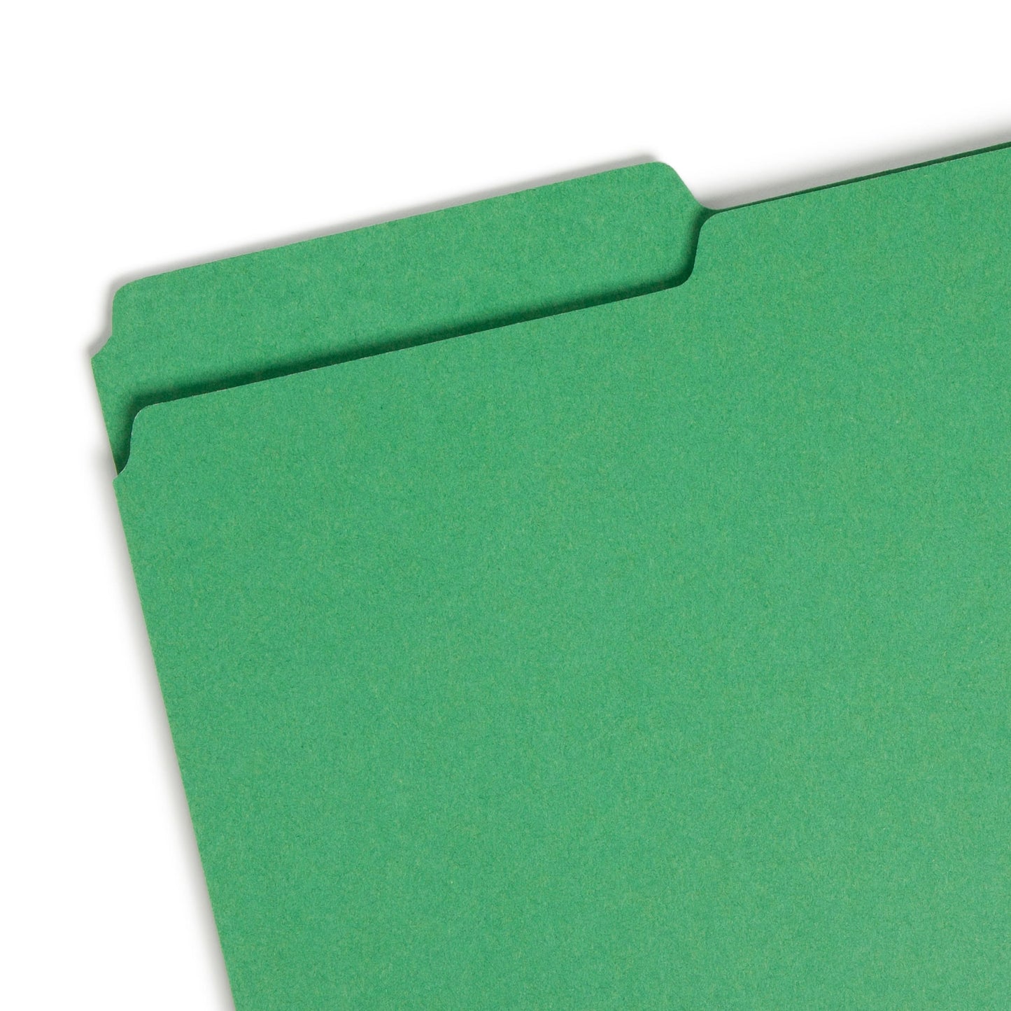 Pressboard File Folder, 1 inch Expansion, 1/3-Cut Tab, Green Color, Legal Size, Set of 25, 086486225465