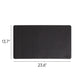 Vegan Leather Desk Pad, Charcoal Color, 23.6"X13.7" Size, Set of 1, 086486648387