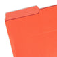 Heavyweight Vertical File Folder, Assorted Colors Color, Letter Size, Set of 6, 086486754064