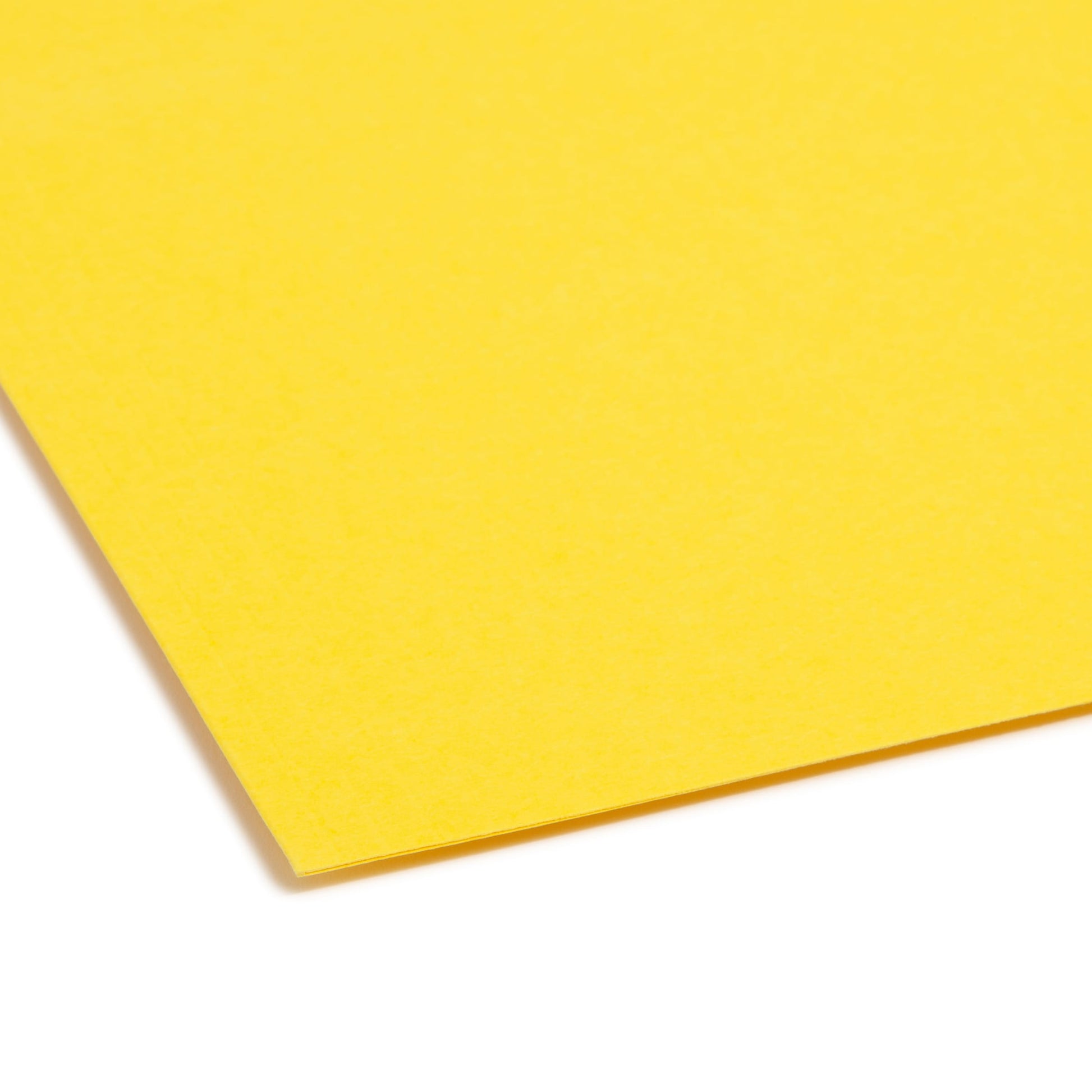 Reinforced Tab Fastener File Folders, 1/3-Cut Tab, 2 Fasteners, Yellow Color, Legal Size, Set of 50, 086486179409