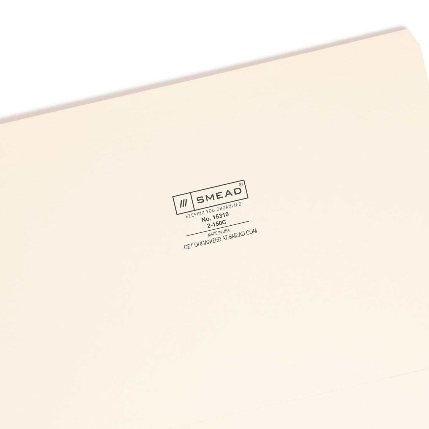 Reinforced Tab File Folders, Straight-Cut Tab, Manila Color, Legal Size, Set of 100, 086486153102