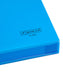 Side Load Poly Envelopes with String Tie Closure, 1-1/4 Inch Expansion, Blue Color, Letter Size, Set of 1, 086486895224