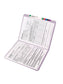 Reinforced Tab File Folders, Straight-Cut Tab, Lavender Color, Letter Size, Set of 100, 086486124102