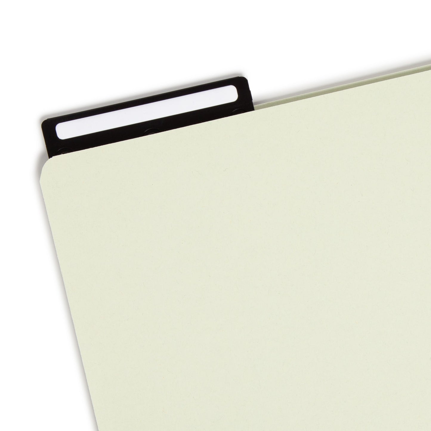 Pressboard File Folder, 1/3-Cut Tab Flat Metal, 1 inch Expansion, Gray/Green Color, Legal Size, Set of 25, 086486184304