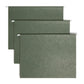 TUFF® Hanging File Folders with Easy Slide® Tabs, Standard Green Color, Letter Size, Set of 20, 086486640367