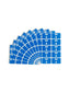 AlphaZ® ACCS Color Coded Alphabetic Labels - Sheets, Dark Blue Color, 1" X 1-5/8" Size, Set of 100, 086486671729