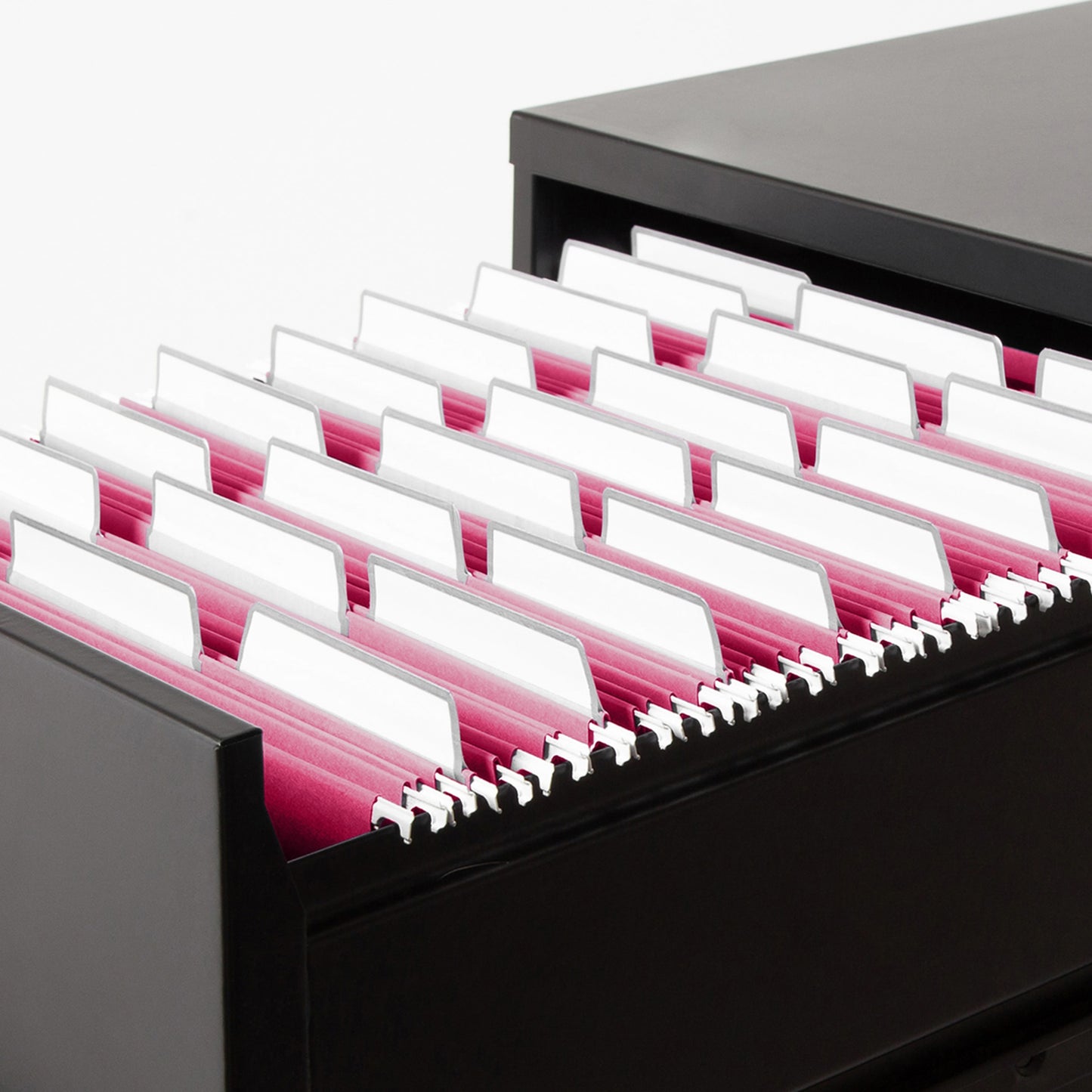 Protab® Filing System Start Kit, Red Color, Letter Size, Set of 20, 086486641975