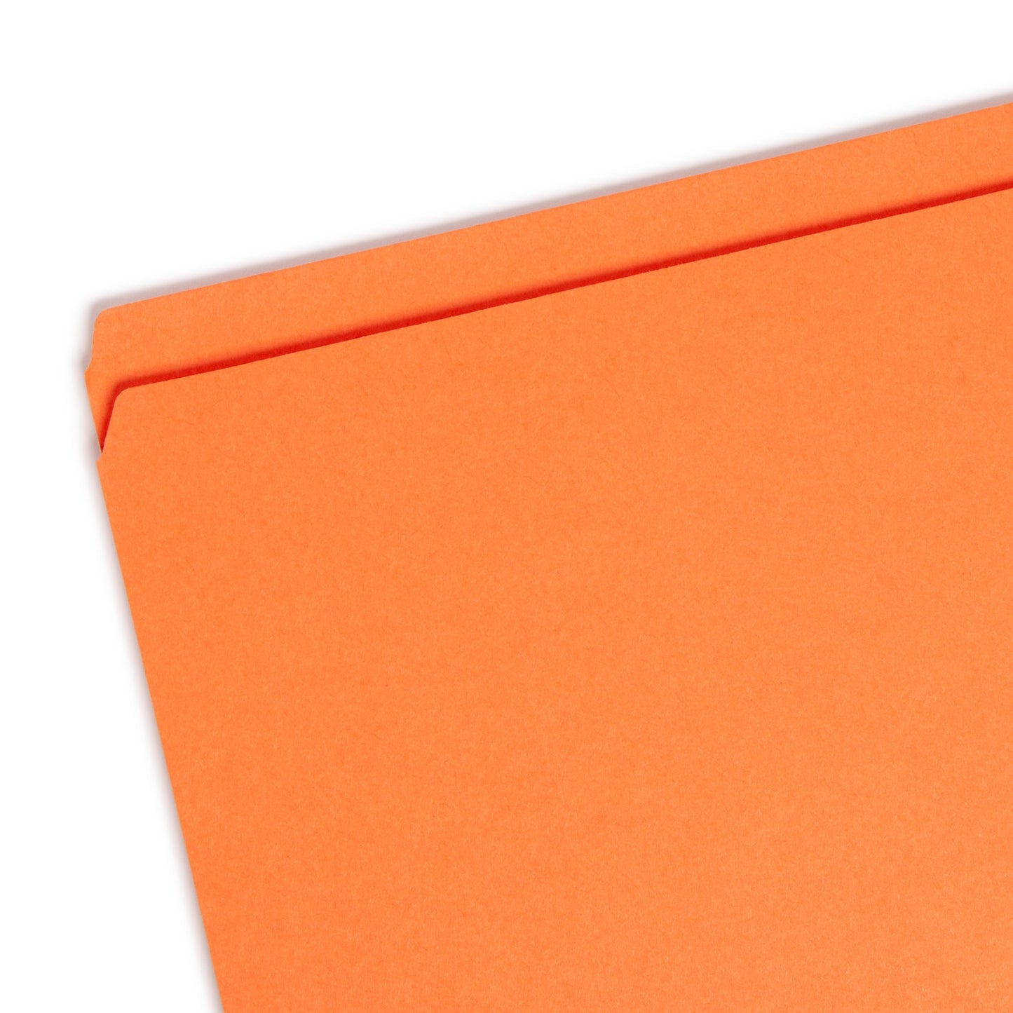 Reinforced Tab File Folders, Straight-Cut Tab, Orange Color, Legal Size, Set of 100, 086486175104