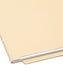100% Recycled Shelf-Master® Reinforced End Tab File Folders, Straight-Cut Tab, Manila Color, Letter Size, Set of 100, 086486241601