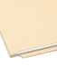 100% Recycled Shelf-Master® Reinforced End Tab File Folders, Straight-Cut Tab, Manila Color, Letter Size, Set of 100, 086486241601