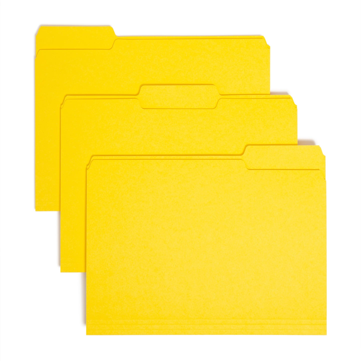 Interior File Folders, Yellow Color, Letter Size, Set of 100, 086486102711
