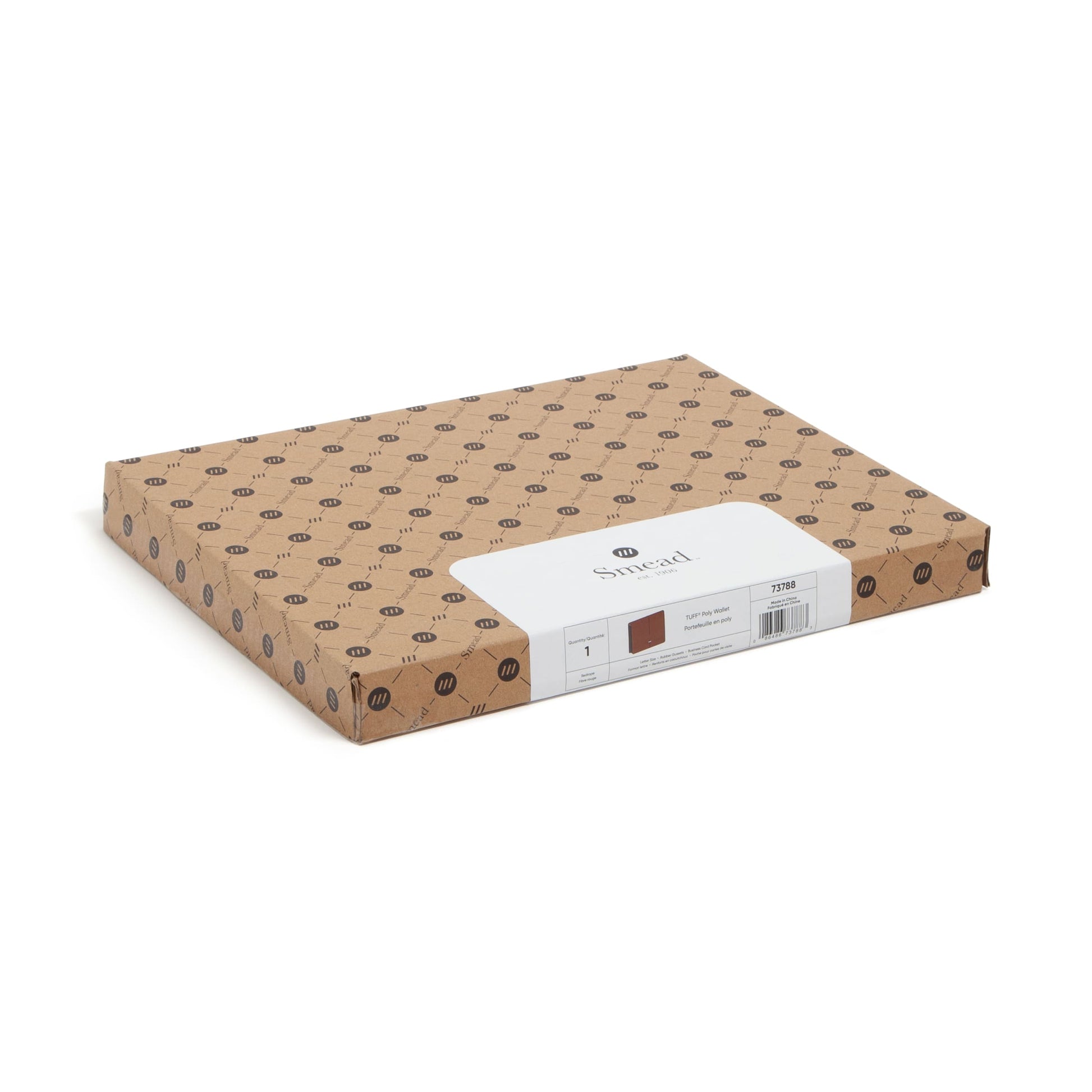 TUFF® Expanding Wallets, 5-1/4-Inch Expansion, Redrope Color, Letter Size, Set of 1, 086486737883