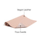 Vegan Leather Desk Pad, Dusty Rose Color, 31.5"X15.7" Size, Set of 1, 086486648349