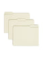 SafeSHIELD® Pressboard Fastener File Folders, 2 inch Expansion, 1/3-Cut Tab, Gray/Green Color, Letter Size, Set of 25, 086486149341