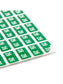 ETS Color-Coded Year Labels - Sheets, Green Color, 1" X 1/2" Size, Set of 250, 086486679268