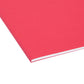 Standard Hanging File Folders with 1/5-Cut Tabs, Red Color, Letter Size, Set of 25, 086486640671