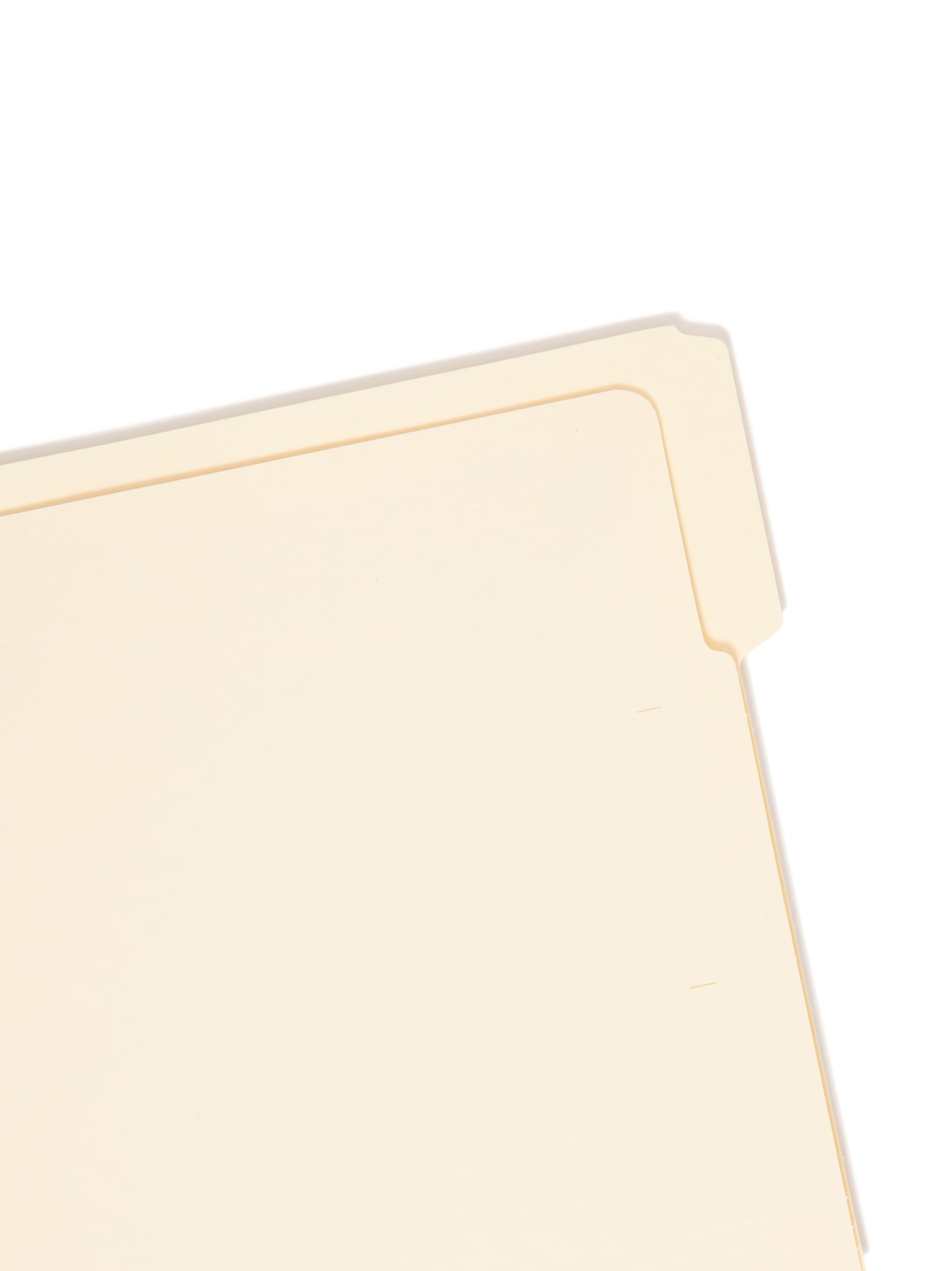 Standard End Tab File Folders, 1/3-Cut Tab, Manila Color, Letter Size, Set of 100, 086486241304