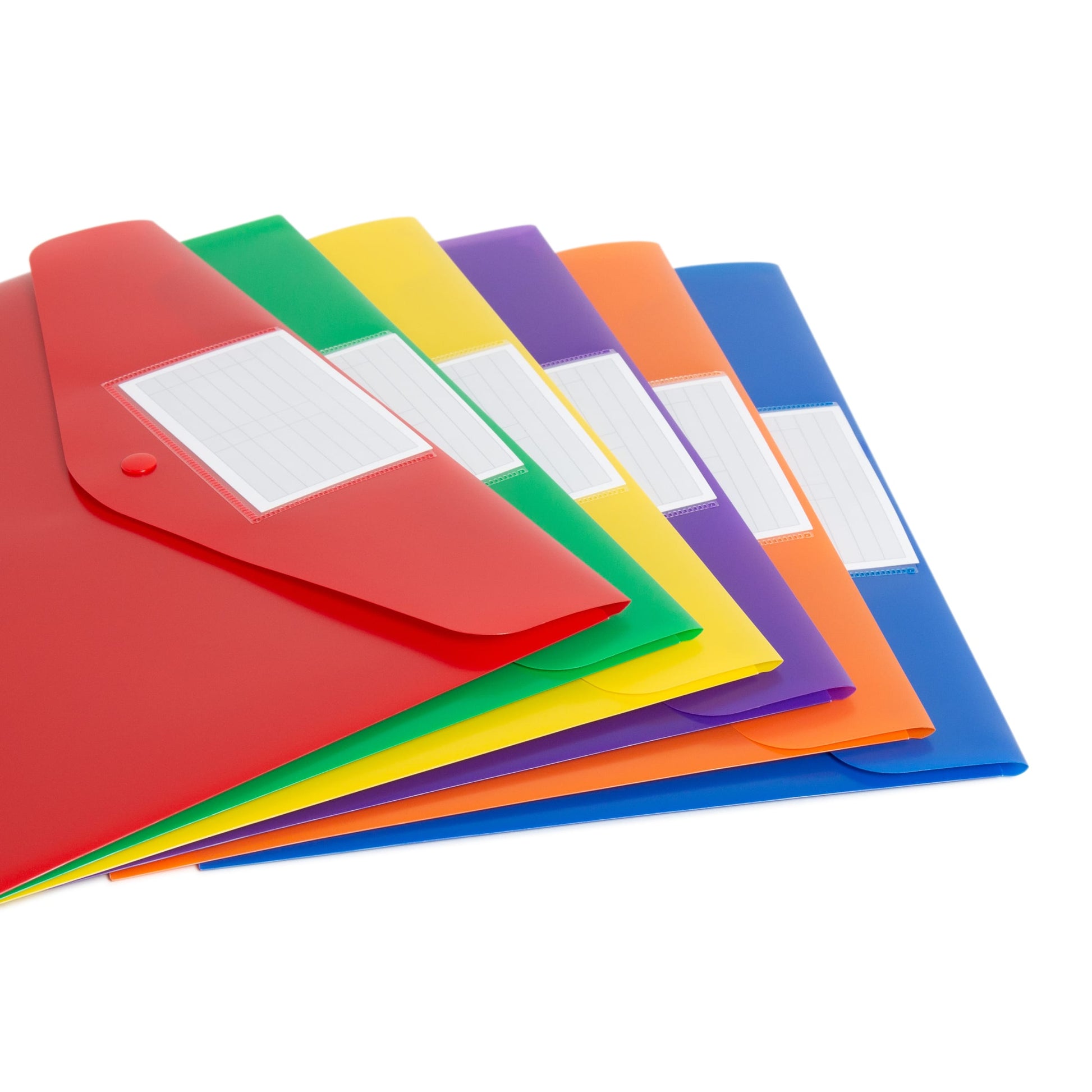 Document Holders, Assorted Colors Color, Letter Size, Set of 6, 086486896870