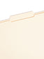 Reinforced Tab File Folders, 2/5-Cut Right of Center Tab, Manila Color, Letter Size, Set of 100, 086486103763